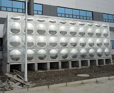 恒安廠房方形不銹鋼水箱